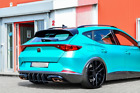 Rear Bumper Diffuser Addon With Ribs /Fins For Cupra Formentor 2020+ Performance