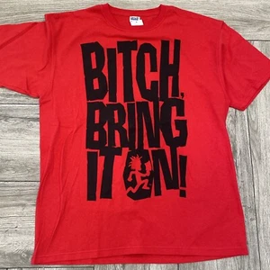 ICP 2 Sided Graphic Tee New old Stock Mens XL Insane Clown Posse Bring it on - Picture 1 of 5