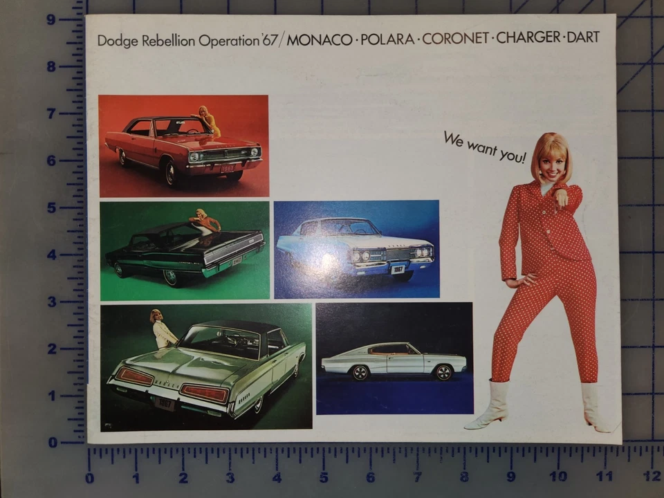 Dodge Brochure 1967 original Polara Monaco Coronet Charger Dart Foto 1 de 1