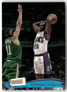 1997-98 TOPPS STADIUM CLUB SHERMAN DOUGLAS MILWAUKEE BUCKS #187 - Picture 1 of 3