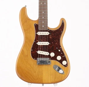 Fender USA American Deluxe Stratocaster AMBER Used Alder Body w/Hard Case - Picture 1 of 7
