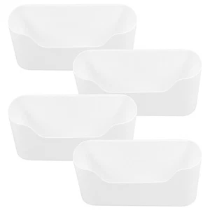  4 Pcs Refrigerator Side Storage Rack Cabinet Door Organizer Fridge Bins - Picture 1 of 12