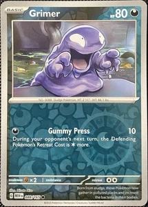 Pokémon Karte Grimer 088/165 Sv: Scharlachrot & Violett 151 Reverse Holo - - Bild 1 von 2