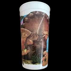 Taza Triceratops Coca Cola McDonalds 1992 Jurassic Park - Imagen 1 de 6