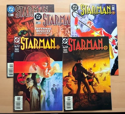 Starman (1994) #20, #31, #60, #77 and #78 lot (High-Grade). DC Comics 1996 - Image 1 of 4