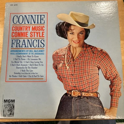 "Connie Francis - ""Country Music Connie Style"" 1962 MGM SE 4079 стерео" - Изображение 1 из 2