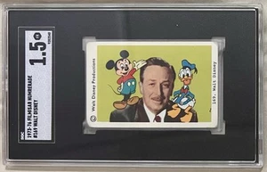 1973-76 Filmisar Numerato Immagini Disney 169 Walt Disney SGC 1.5 Topolino - Foto 1 di 2