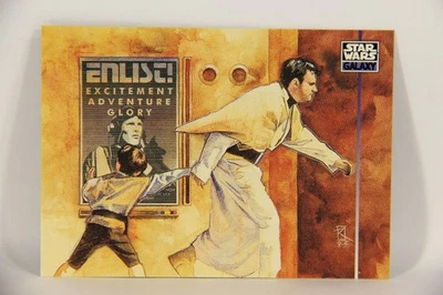 Star Wars Galaxy 1995 Trading Card #330 The Call To Adventure Artwork L019692 - Image 1 of 2
