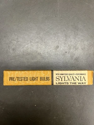 Sylvania Tubular T6 1/2-A 25W Clear Bulbs E17 NOS Vintage - Image 1 of 3