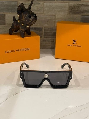 LV Cyclone Sunglasses Black Gold - Image 1 of 4