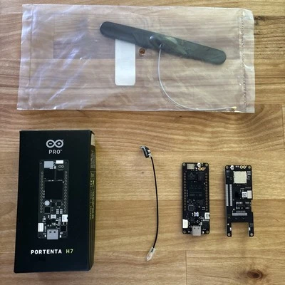Arduino Portenta H7,  LoRa Vision Shield, Dipole Antenna - Image 1 of 4