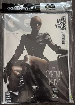 GQ MAGAZINE - UK EDITION - DECEMBER/JANUARY 2025-26 - RANDOM COVER- BRAND NEW