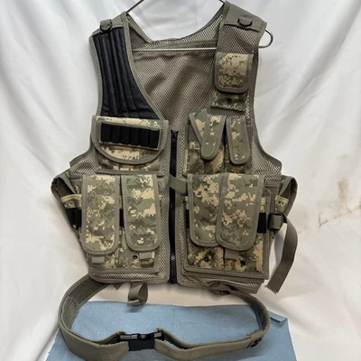 UTG Tactical Vest With Belt, Med-Large Fit With Additional Back Pouches - Image 1 of 4