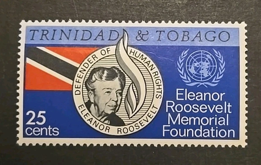 Trinidad y Tobago Scott 118 Eleanor Roosevelt Memorial Foundation 1965 MNH Foto 1 de 1