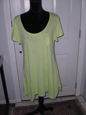 Vestido/top largo de algodón FRESH PRODUCE talla XL Fresh Produce verde lima usado Foto 1 de 4