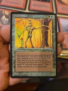 MTG (The Dark 1994) Gaea's Touch Never Played Check Pics - Picture 1 of 10