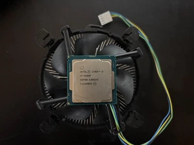 Procesador Intel Core i3-9100F de escritorio 4 núcleos con ventilador original - USADO Foto 1 de 3
