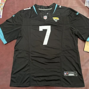 Brian Thomas Jr Jersey Black Jacksonville Jaguars Men’s Large Stitched #7 - Picture 1 of 6