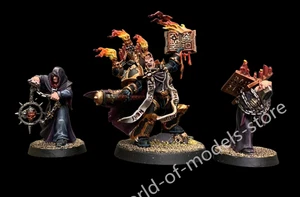Chaos Space Marines Warhammer 40K Army Dark Apostle Chaos Envoy painted model - Picture 1 of 7