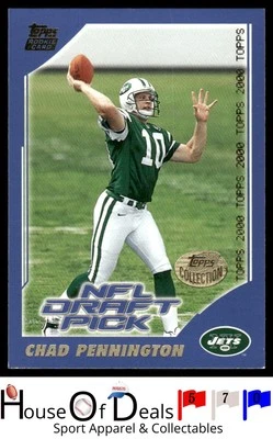 2000 Topps #387 Chad Pennington Topps Collection Jets Football card RC Comb Ship - Image 1 of 2