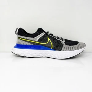 Nike Mens React Infinity Run FK 2 CT2357-100 Black Running Shoes Sneakers Sz 11 - Picture 1 of 12