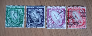 Partial Ireland / Eire used stamp set: 1940-6 definitives - Picture 1 of 1