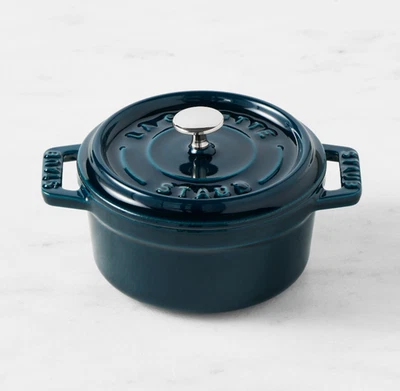 Staub Enameled Cast Iron Mini Cocotte 1/4-Qt Full Color