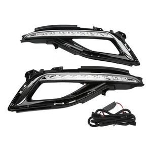 DRL Driving Light Shockproof Waterproof PMMA Lens High Brightness Front Fog - Picture 1 of 22