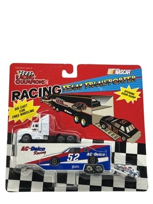 Vintage Racing Champions NASCAR Team Transporter AC Delco #52 Diecast New 1994 - Image 1 of 4