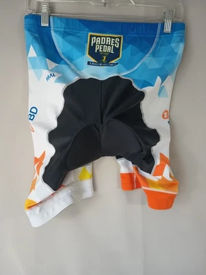 Женские велосипедные шорты Primal Prisma XL San Diego Padres Pedal The Cause с подкладкой - Изображение 1 из 4