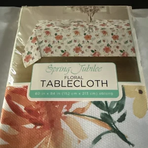 Tovaglia ovale 60 x 84" floreale città e campagna OBLUNGA PRIMAVERA GIUBILEO lenzuola tavola - Foto 1 di 6