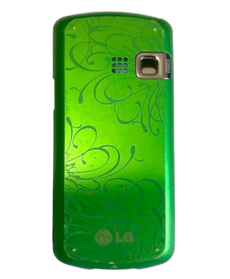 GENUINE LG AX265 BATTERY COVER Door GREEN cell slider phone back panel - Image 1 of 1