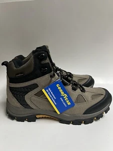 Goodyear Men's Work And Safety Boots Skid Resistant Walnut Sz 12 - Picture 1 of 11