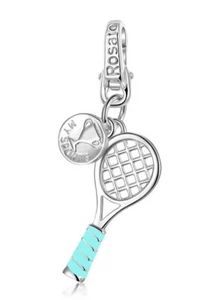 ROSATO RSP005 Charm My Sports Racchetta Tennis in Argento - Retail price € 42,00 - Foto 1 di 2