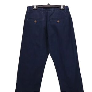 Nautica Uniform Dress Pants Boys Navy Slim Straight 14 Adjustable Waist New Blue
