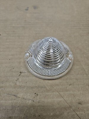 1958 Chevrolet Impala Bel-Air Corvette Clear Reverse Tail Light Lens New, 1-lens - Image 1 of 4