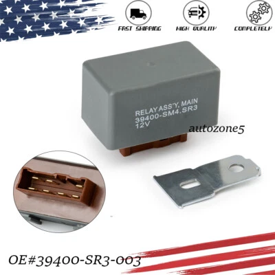 Fuel Pump Main Relay Fits for 1990-1997 Honda Accord Civic Acura 39400-SR3-003 - Imagem 1 de 4
