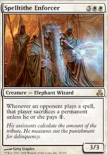 1x Spelltithe Enforcer HP, English MTG Guildpact