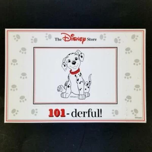RARE Disney Store 101 Dalmatians Photo Frame Magnet 101-derful! 2 piece New - Picture 1 of 2
