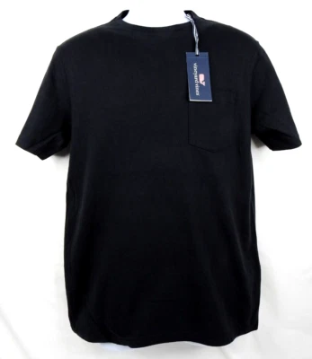 Men’s Vineyard Vines Black T-Shirt with Pocket Size Large (L) - New With Tags - Image 1 of 3