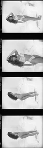 1 roll 16 negatives black & white medium format Kodak TMAX film sexy pin up - Picture 1 of 2