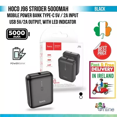 Mobile Power Bank 5000mAh Type-C 5V 2A Input USB 5V/2A Output With LED Indicator - Image 1 of 4