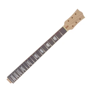 Electric Guitar Neck 22 fret 24.75inch Mahogany Rosewood Fretboard Set in Heel - Picture 1 of 23