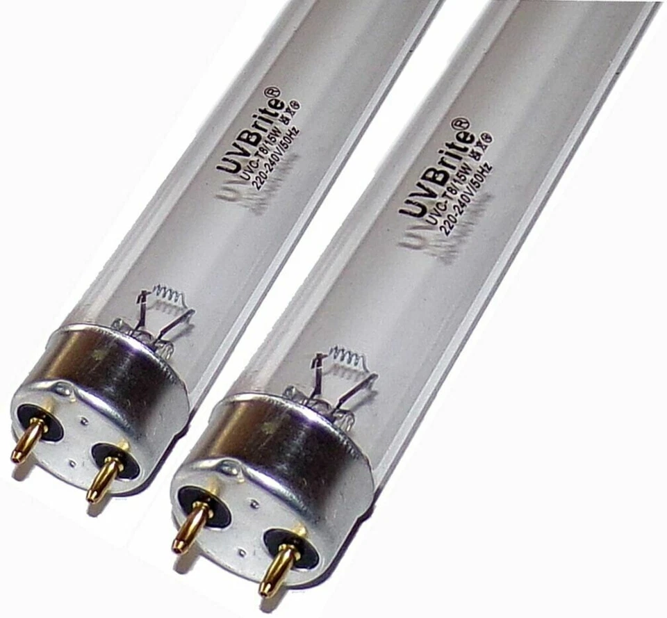 UVBrite® 2-Pack T5 6W 6 Watt UV-C Bulb Lamp for Pond Filter UVC Algae Destroyer - Image 1 of 1