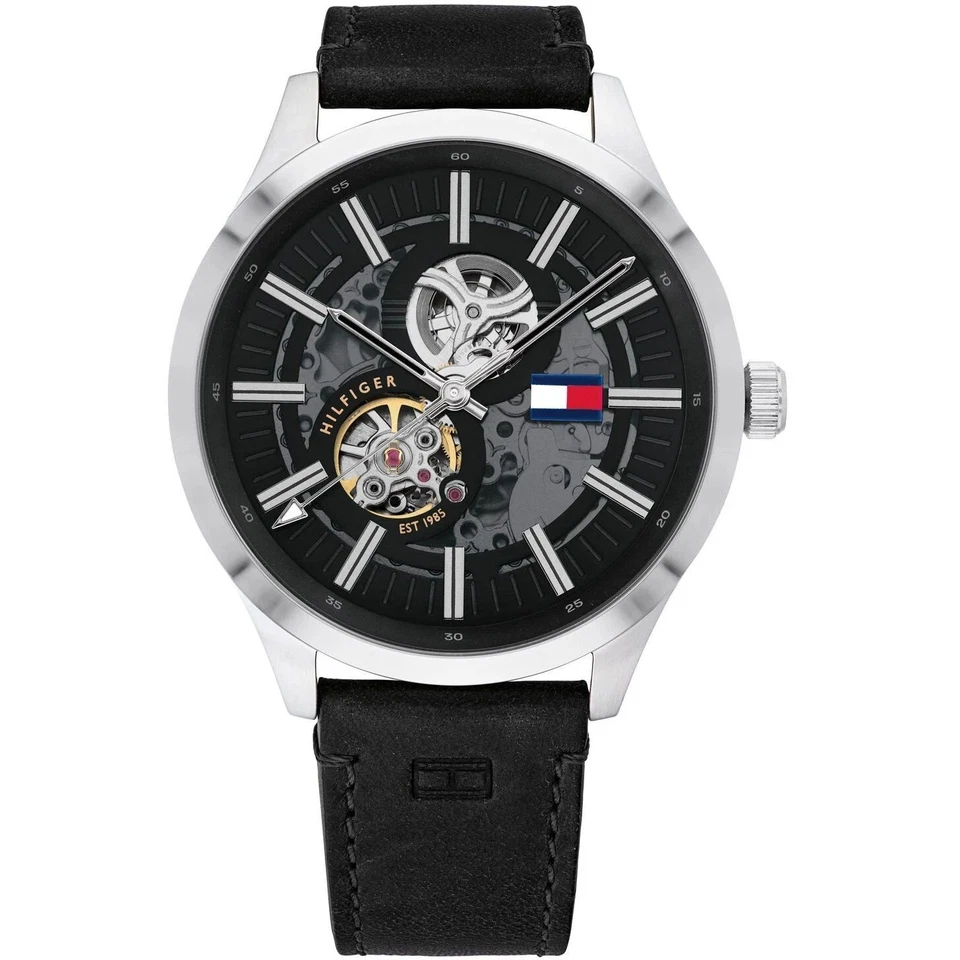 RELOJ TOMMY HILFIGER SPENCER PARA HOMBRE 1791641 NEGRO - GARANTÍA - PRECIO DE VENTA SUGERIDO POR EL FABRICANTE 249,00 Foto 1 de 2
