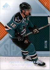 2007-08 SP Game Used Spectrum #21 Patrick Marleau /25
