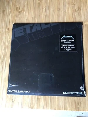 Metallica - Enter Sandman 7" Vinyl ( Ltd.Glow in the dark) (nummeriert) OVP - Bild 1 von 2