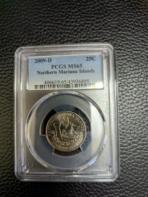 2009-D NORTHERN MARIANA ISLANDS QUARTER PCGS MS65 - Image 1 of 2