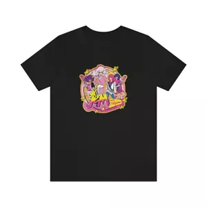 Jem and the Holograms retro 80s Cartoon Show Short Sleeve Tee Shirt - Picture 1 of 81