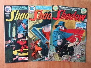 Lot of 3 High-Grade SHADOW (1973): #2 (NM-), 3,6 *SIGNED BY DENNY O'NEIL!* VF/NM - Picture 1 of 9